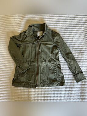 Madewell Olive Green Military Field Jacket